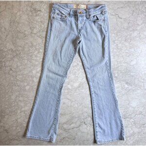Y2K Vintage Levis 518 Superlow Bootcut Lightwash Jeans Womens Size Juniors 3M